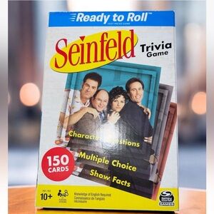 SEINFELD TRIVIA GAME Ready To Roll NEW 2021 Trivia Game Pop Culture 90's